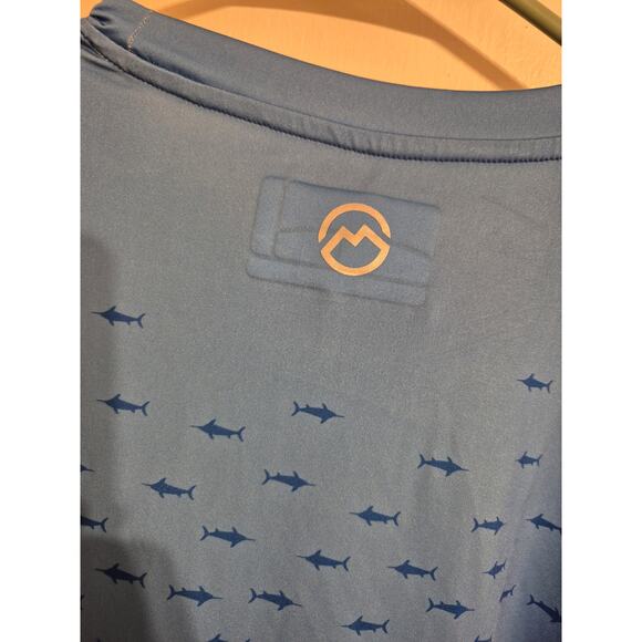 Magellan Outdoors Fish Gear Long Sleeve Cooling Shirt-Boyfriend Fit-Size XXL - Picture 3 of 9